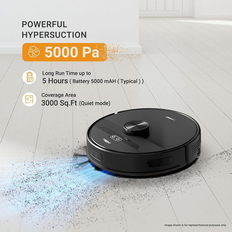 Eureka Forbes Smart Clean With Auto Bin- Hyper Suction Robotic Vacuum Cleaner
