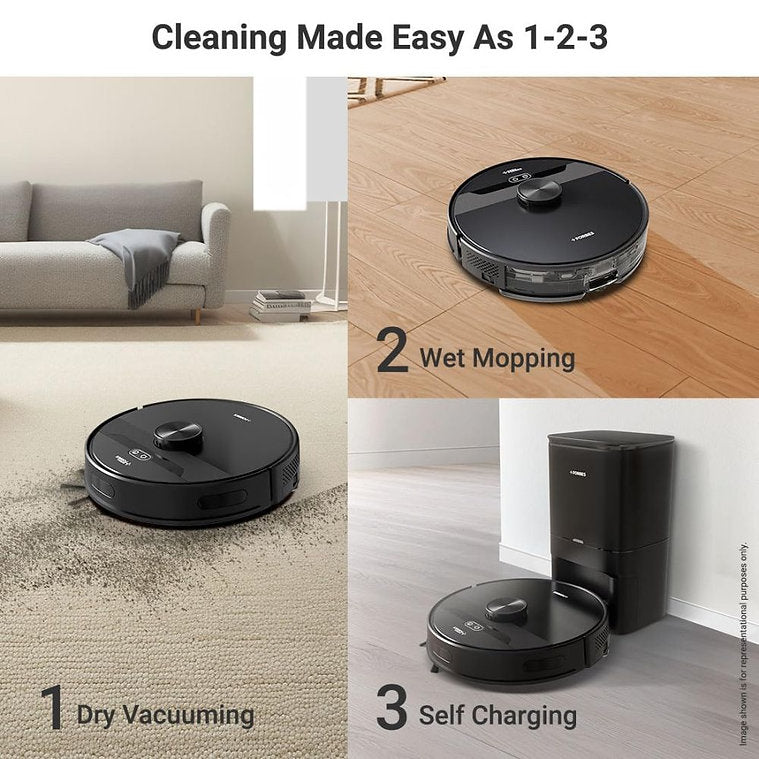 Eureka Forbes Smart Clean With Auto Bin- Hyper Suction Robotic Vacuum Cleaner