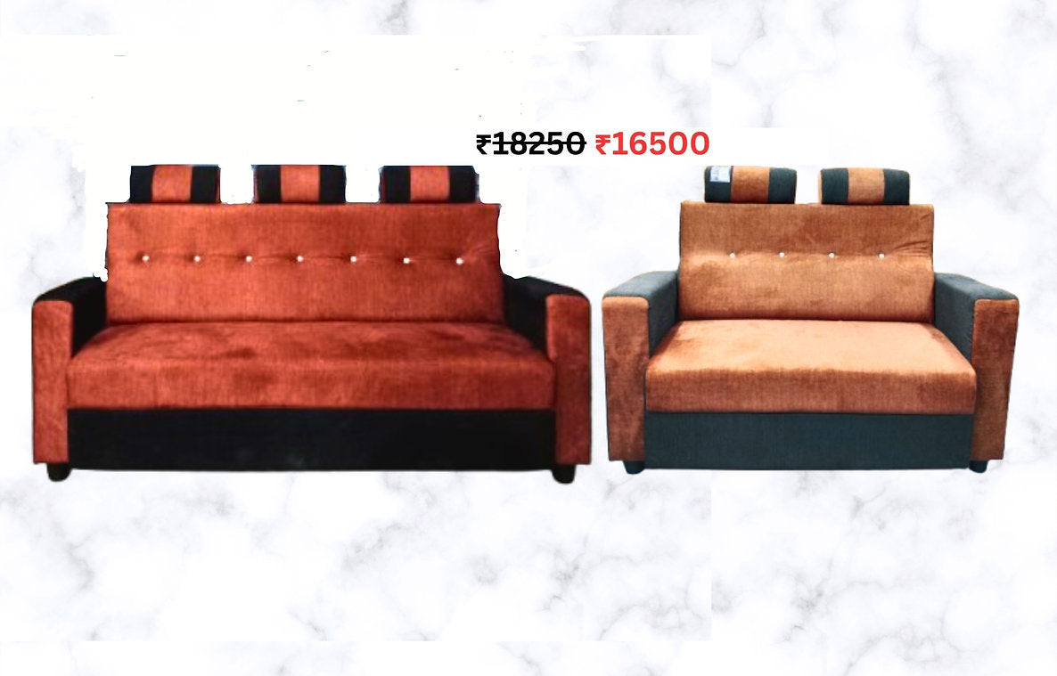 Sofa Set Jute - Head Rest Model