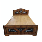Wooden cot Diamond Design - 4 Feet