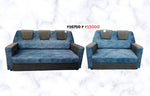 Sofa Set Velvet - Head Pad Model