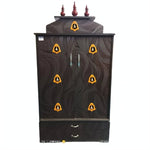 Pooja Stand with hanging bell door & Kalasam Model-4*2.5 Feet