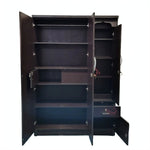 Three Door Wooden Bero With Dressing Model