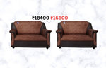 Sofa Set Rexine - Butterfly Model