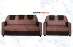 Sofa Set Velvet - Head Pad Model
