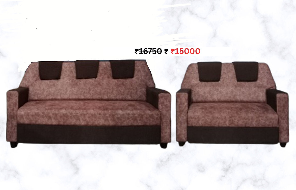 Sofa Set Velvet - Head Pad Model