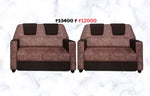 Sofa Set Velvet - Head Pad Model