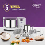 ELGI Ultra 2L	Table top Wet Grinder - Gold Celebration