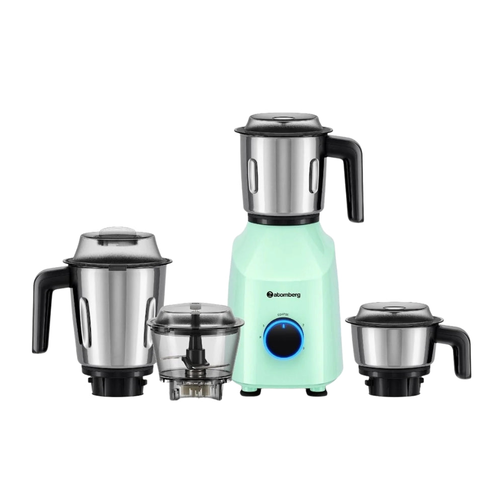 Atomberg 750W 3 Jar Stainless Steel + 1 Chopper jar Mixer Grinder - Yulia
