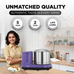 Preethi 2L Table top Wet Grinder - Lavender