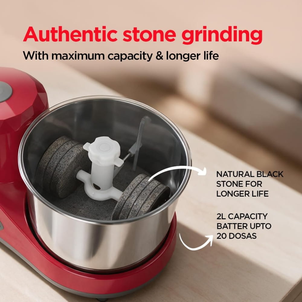 Preethi 2L Table top Wet Grinder -Galaxy