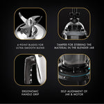 Sujata 1000W 3 Jar Stainless Steel Mixer Grinder - MG02