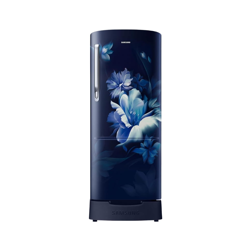 Samsung 183L 3 Star Direct Cool Refrigerator RR20D1823UZ - Midnight Blossom Blue