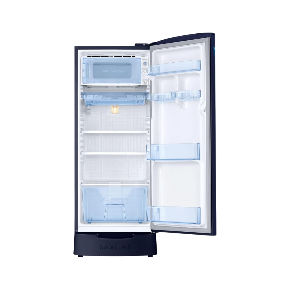Samsung 183L 3 Star Direct Cool Refrigerator RR20D1823UZ - Midnight Blossom Blue