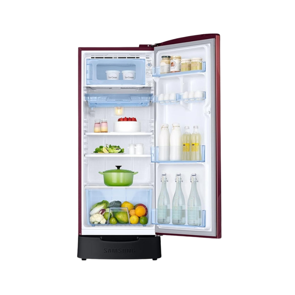 Samsung 183L 3 Star Direct Cool Refrigerator  20F 1823 WR - Wild Lily Red