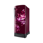 Samsung 183L 2 Star Direct Cool Refrigerator RR20H1812HN - Himalayan Poppy Red