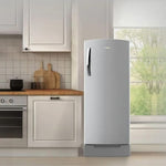 Whirlpool  236L 3 Star Direct Cool Refrigerator - Alpha Steel 260 IMPRO PLUS ROY