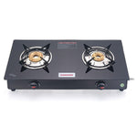 Sowbaghya 2 Burner glass top gas stove - Elite