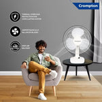 Crompton high flow wave plus table fan
