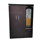 Three Door Wooden Bero With Dressing set up