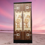 Digital Print Wooden Bero - Flower Art
