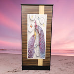 Digital Print Wooden Bero - Flower Art
