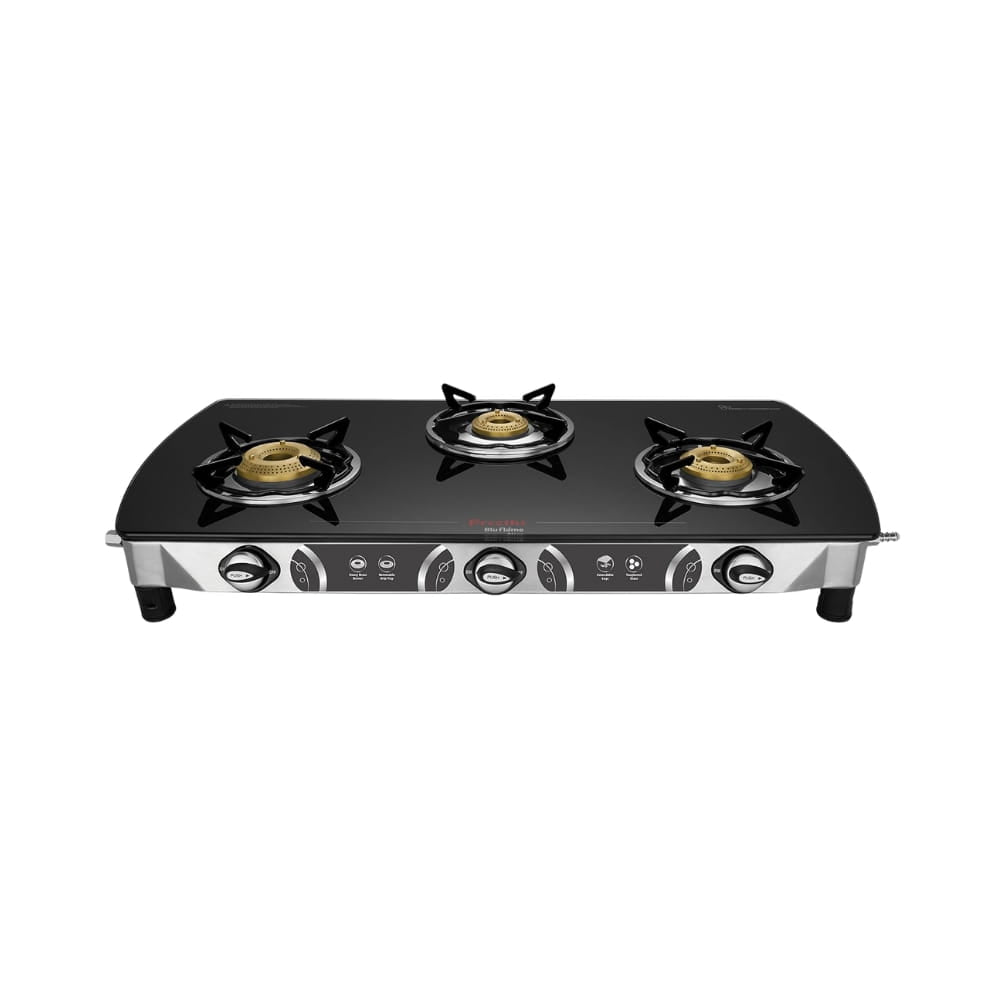 Preethi 3 Burner Glass Top	Gas Stove - Blaze