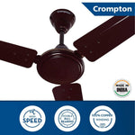 Crompton 1200mm Ceiling Fan -Sea wind Brown