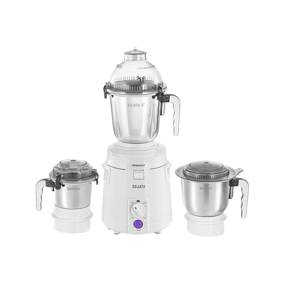 Sujata 900W 3 Jar Stainless Steel Mixer Grinder - Dynamix