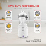 Sujata 900W 3 Jar Stainless Steel Mixer Grinder - Dynamix