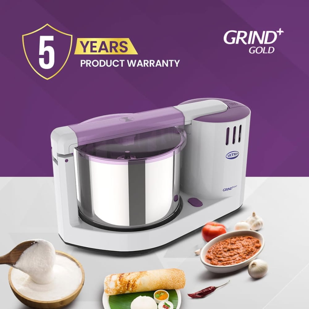 ELGI Ultra 2L	Table top Wet Grinder - Gold Plus