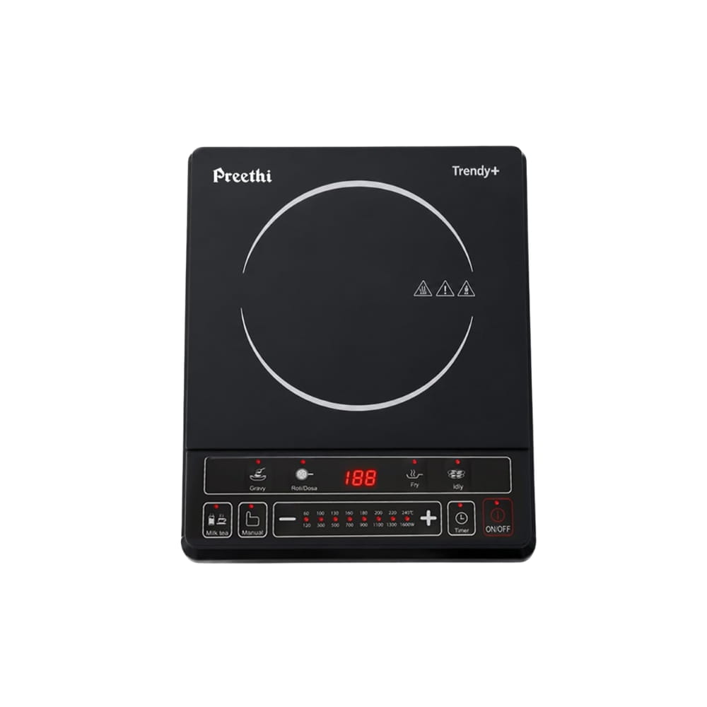 Preethi 1600W Induction cook top - Trendy Plus