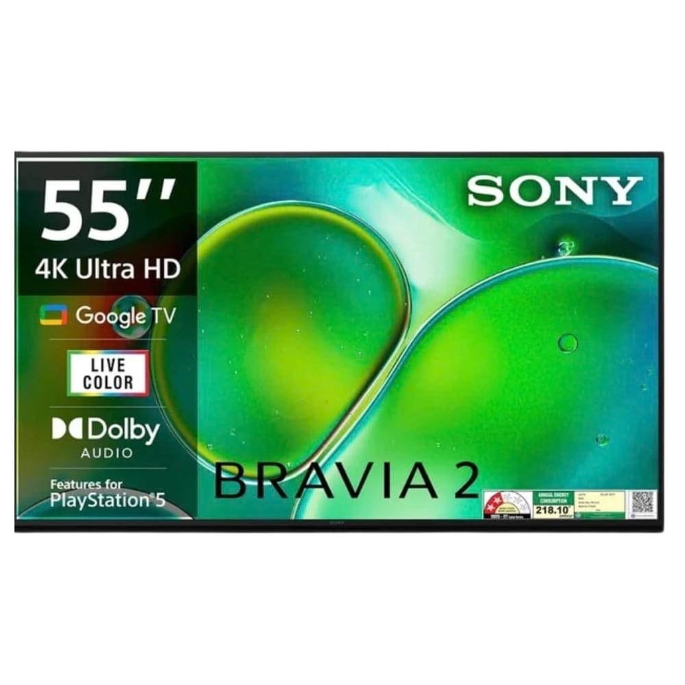 Sony 55" BRAVIA 4K UHD Google TV -K-55S25