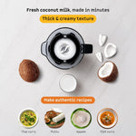 Atomberg 550W 2 Jar SS + 1 Juicer Jar + 1 Chopper jar	Mixer Grinder	- Zenova