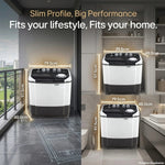 LG 8.0 Kg Semi Automatic Top Load	Washing Machine	- P8015 SGAZ