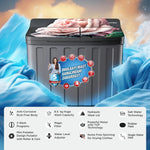 Intex 8.5 Kg Semi Automatic Top Load Washing Machine - SA85BGFG