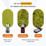 Atomberg 750W 3 Jar	Stainless Steel + 1 Chopper jar Mixer Grinder -	Zenova