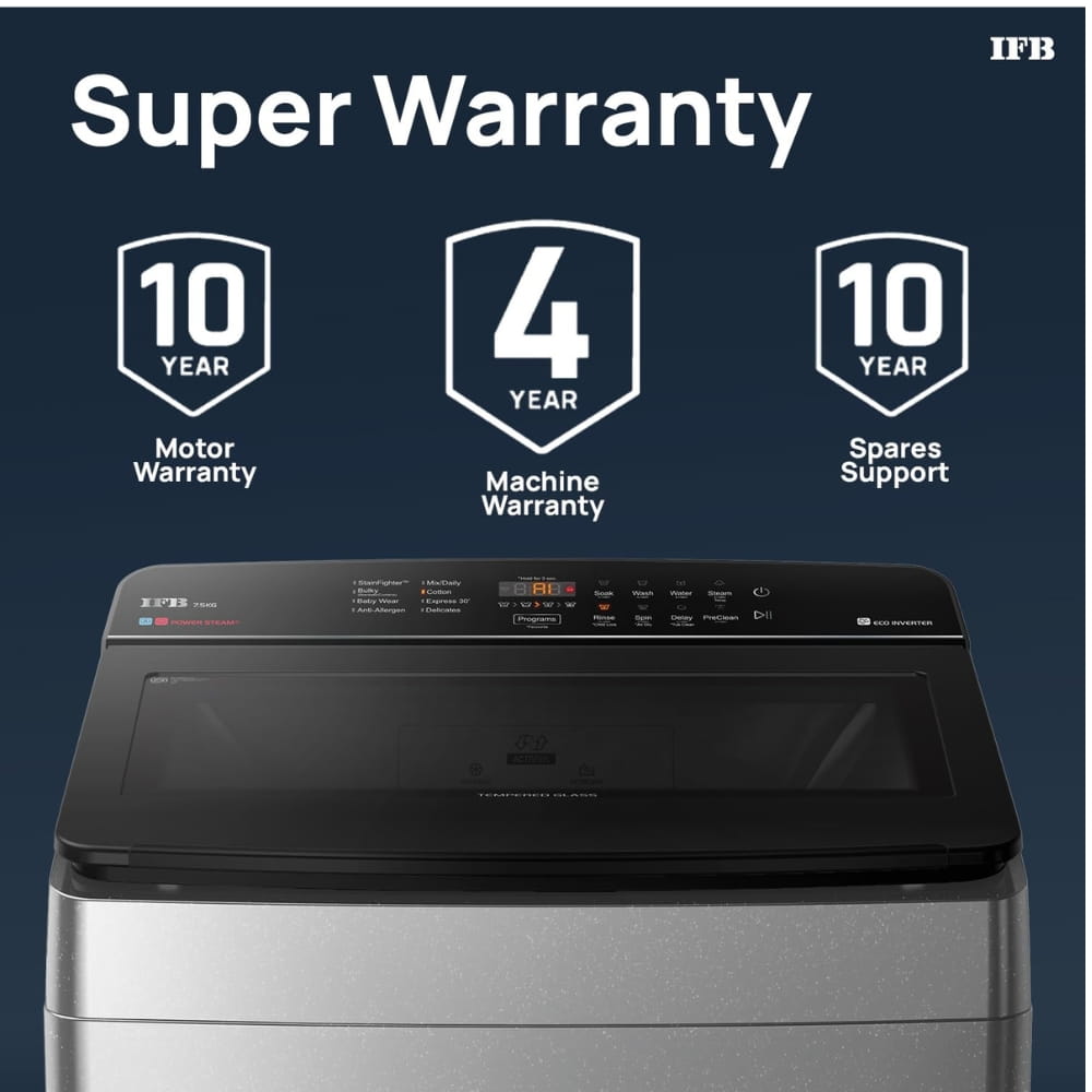 TL751 MS2SID H - IFB 7.5 Kg Fully Automatic Top Load Washing Machine