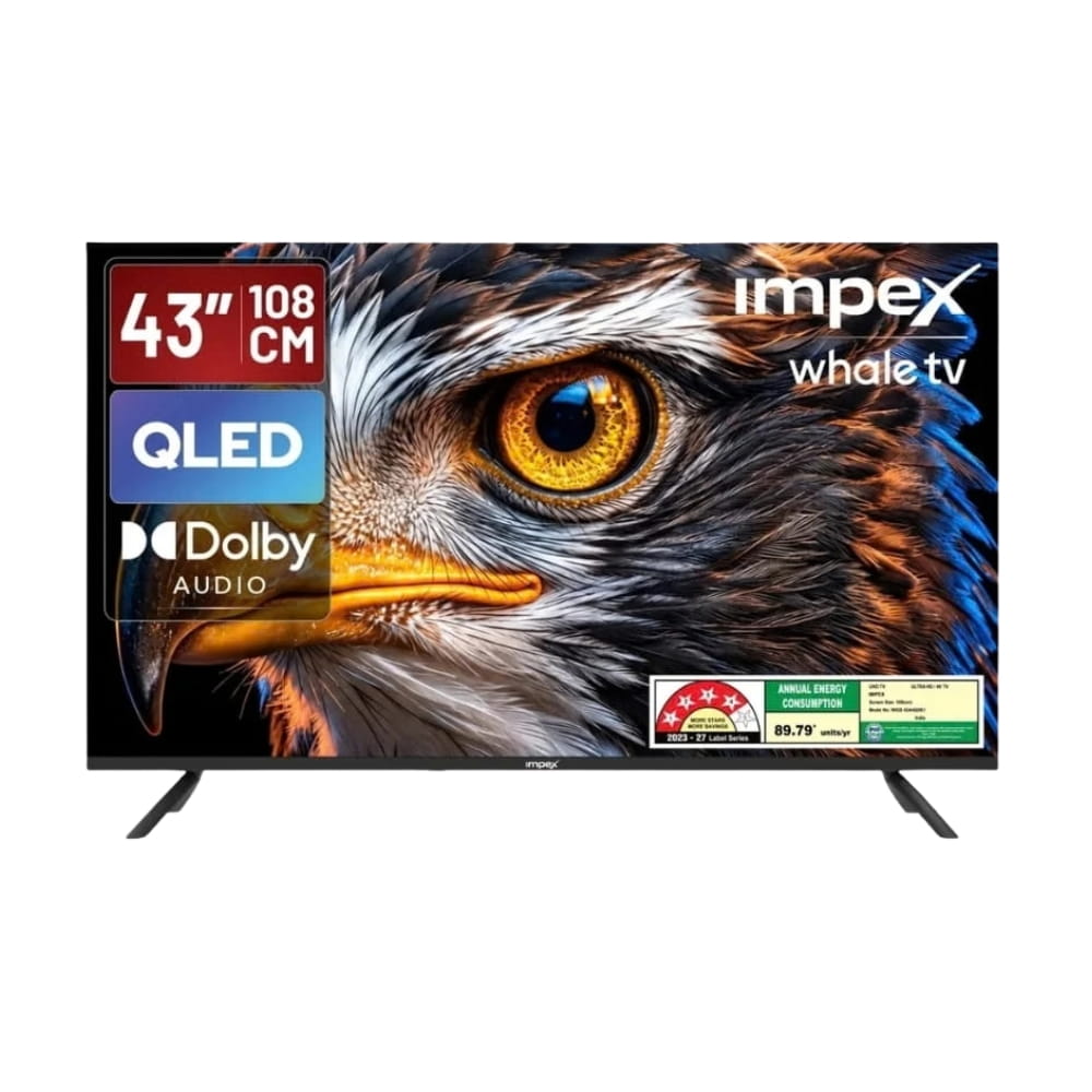 Impex 43" 4K UHD QLED Whale TV - WIOS 43A4QSK1