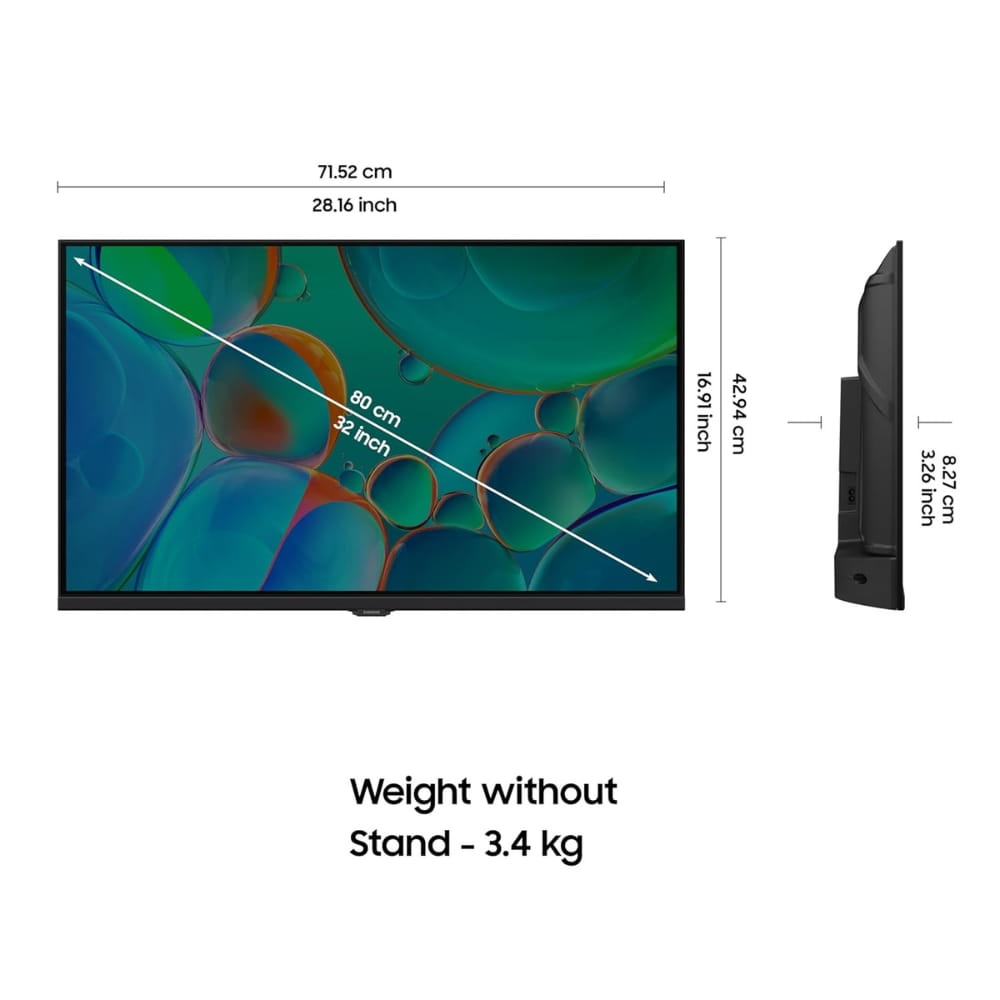 Samsung 32"	HD Smart HD Ready SMART TV	-32H4520 FUXXL