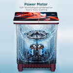 Intex 8.0 Kg Semi Automatic Top Load Washing Machine - SA80MWFG