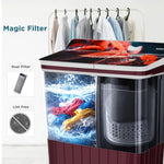Intex 8.0 Kg Semi Automatic Top Load Washing Machine - SA80MWFG