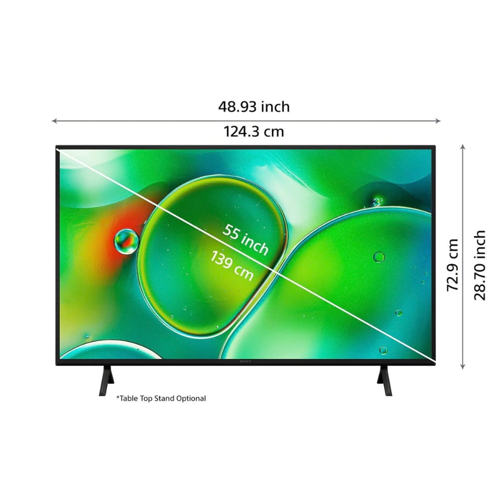 Sony 55" BRAVIA 4K UHD Google TV -K-55S25
