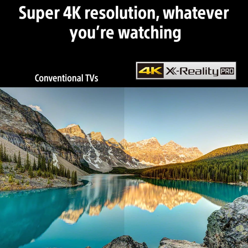 Sony 55" BRAVIA 4K UHD Google TV -K-55S25