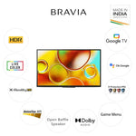 Sony 32" BARAVIA HD Ready Google TV-KD32W835