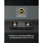 Sujatha 2 Burner Glass Top	Gas Stove - Standard