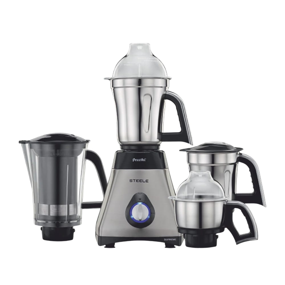 Preethi 750W	4Jar Stainless Steel Mixer Grinder - Steel Supreme