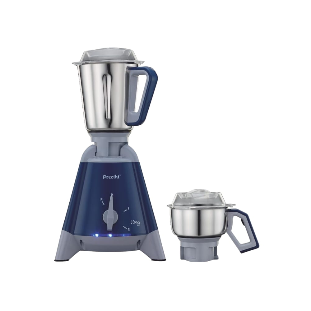 Preethi 1300W 2 Jar Stainless Steel Mixer Grinder -Xpro Duo