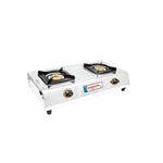 Sowbaghya 2 Burner Stainless Steel Gas Stove - Zylo