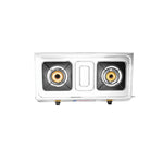 Sowbaghya 2 Burner Stainless Steel Gas Stove - Zylo